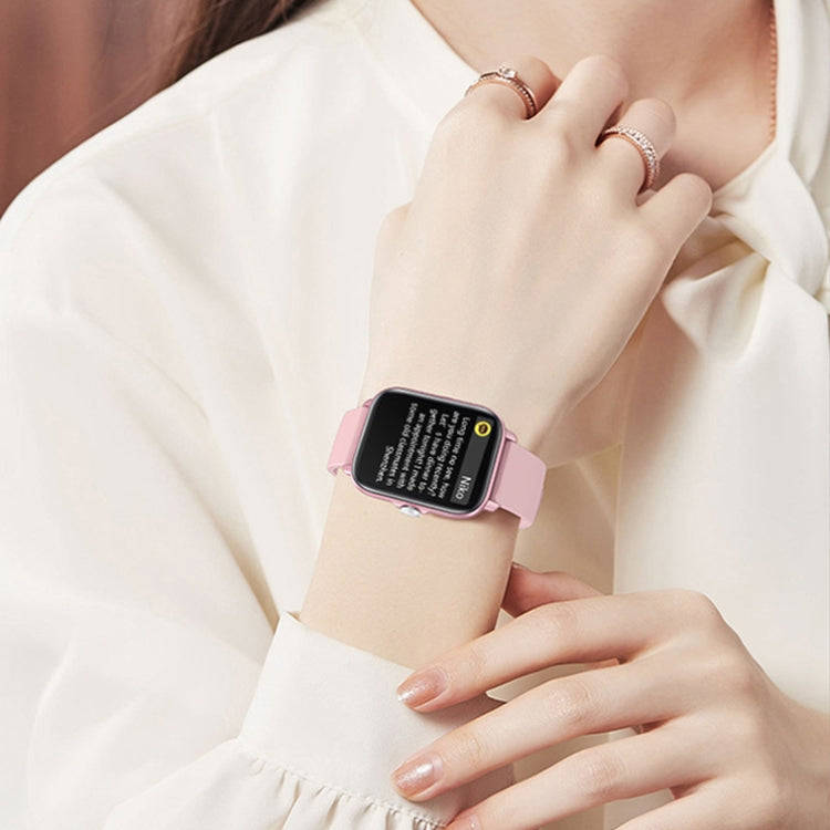 LOANIY Y22 Heart Rate Monitoring Smart Bluetooth Watch, Color: Black