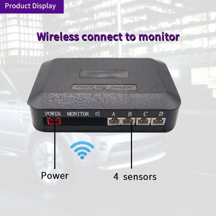 Wireless Radar with LED Display Automatic Alarm Reversing Assist(PZ314W)