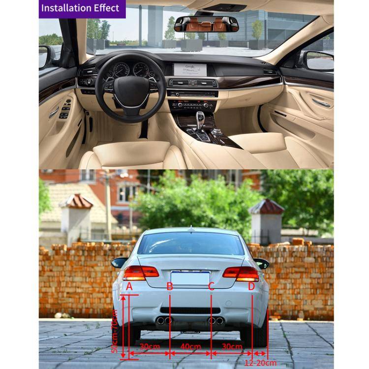Wireless Radar with LED Display Automatic Alarm Reversing Assist(PZ314W)