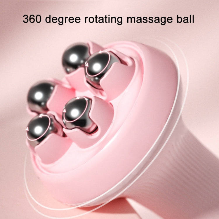 Inner Leg Exercise Muscle Relaxation Abdominal Shaping Roller Massager, Color: Yellow Steel Ball Box