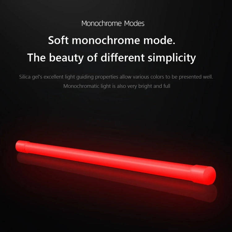 COOLMOON Y360 Round Tube Multi-interface ARGB Chassis Light Bar Computer Decorative Silicone LED ...