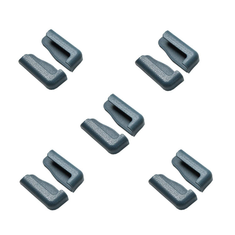 5 Pairs Car Mobile Phone Bracket Dashboard Navigation Paste Adjustable Bracket(Navy)