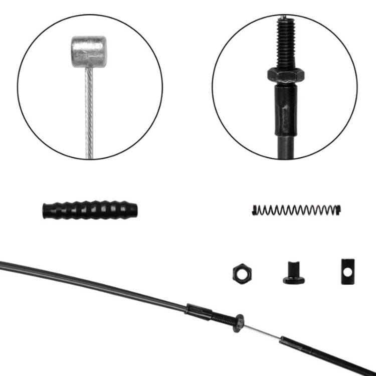 Electric Scooter Brake Cable Set for Ninebot MAX G30(Black)