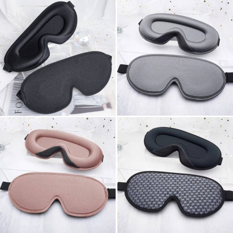 Three-Dimensional Breathable Hollow Sleep Shading Eye Mask, Specification: Black