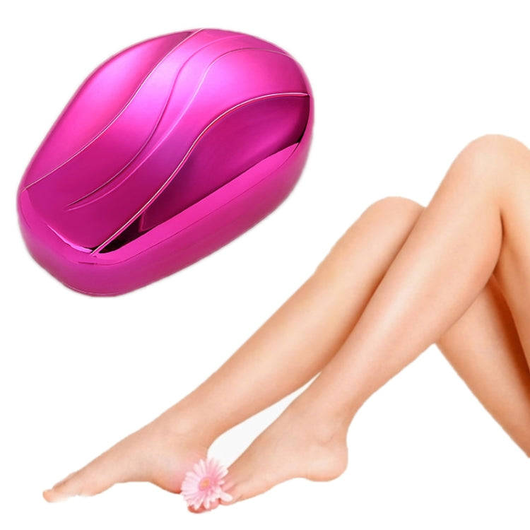 Manual Epilator Painless Skin-friendly Washable Crystal Hair Removal(Bright Rose Red)
