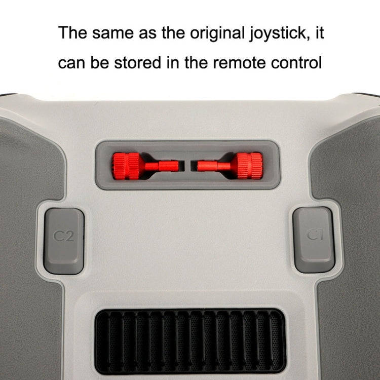 1 Pair Sunnylife MM3-YG393 For DJI Mini3 Pro DJI RC With Screen Remote Control Thumb Rocker(Titan...