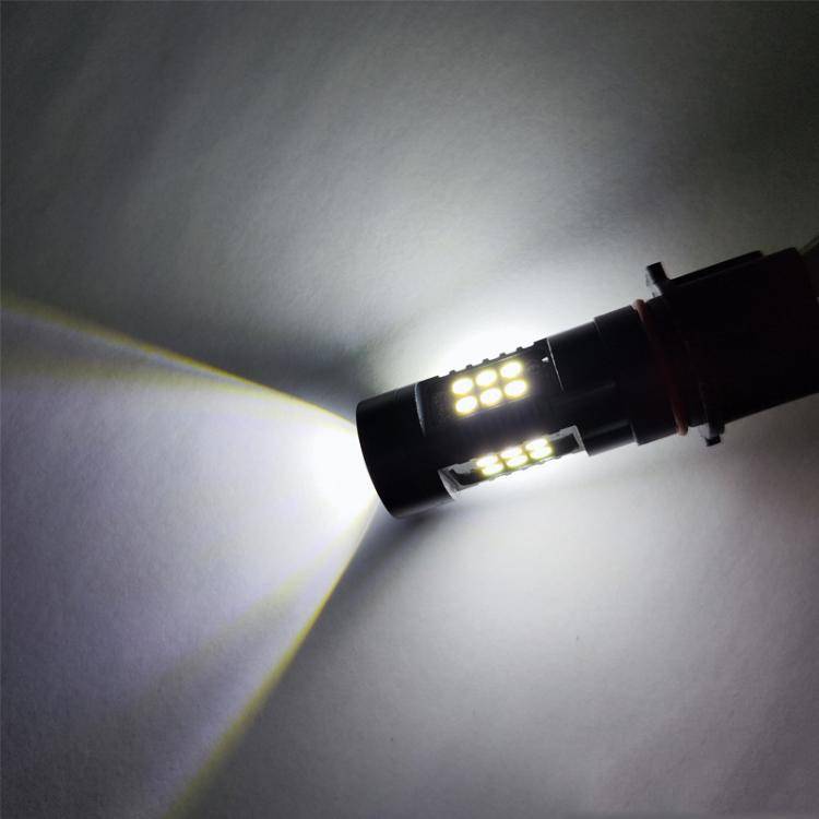 1pair Automotive High-Power LED White Light Fog Lamp(P13W)