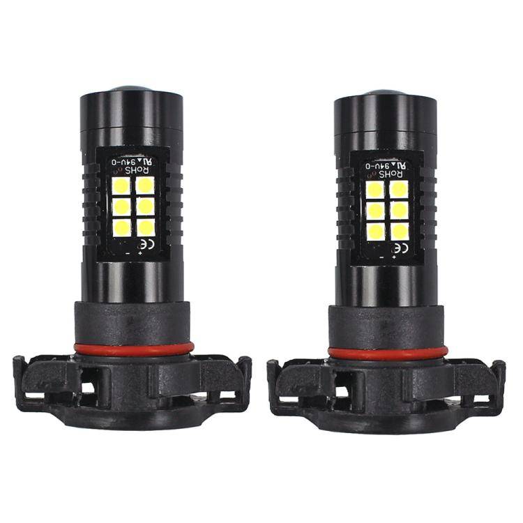 1pair Automotive High-power LED White Light Fog Lamp(H16)