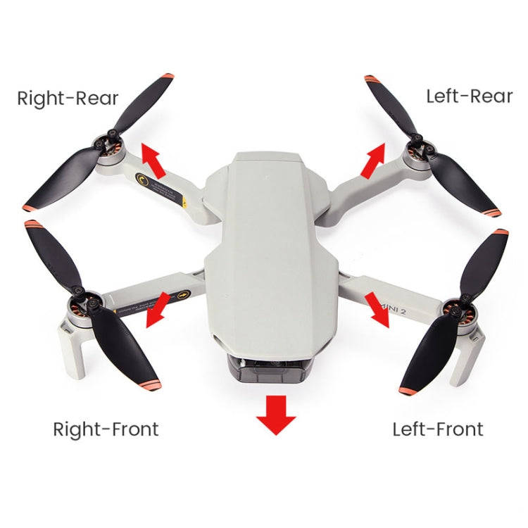 Front and Rear Arm Tripod Shells For DJI Mavic Mini 2 / SE(Right Rear)