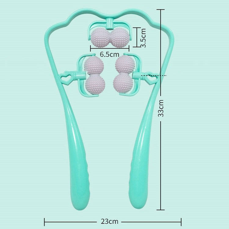 Handheld Cervical Shoulder And Neck Massager(Green)