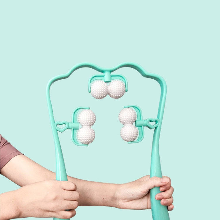 Handheld Cervical Shoulder And Neck Massager(Green)