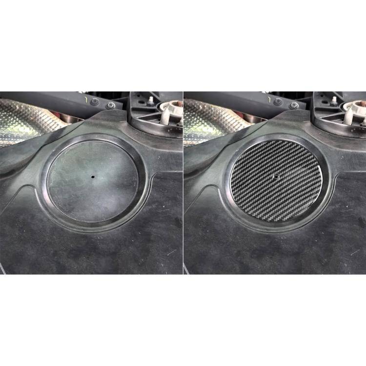 For Chevrolet Corvette C8 Engine Compartment Side Stickers(Black)