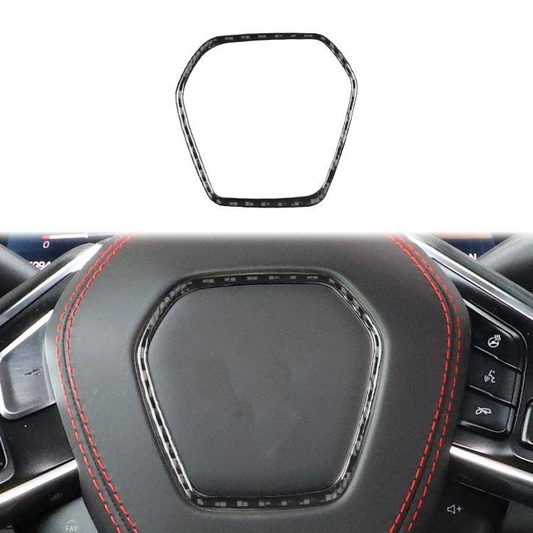 For Chevrolet Corvette C8 Steering Wheel Frame Sticker(Black)