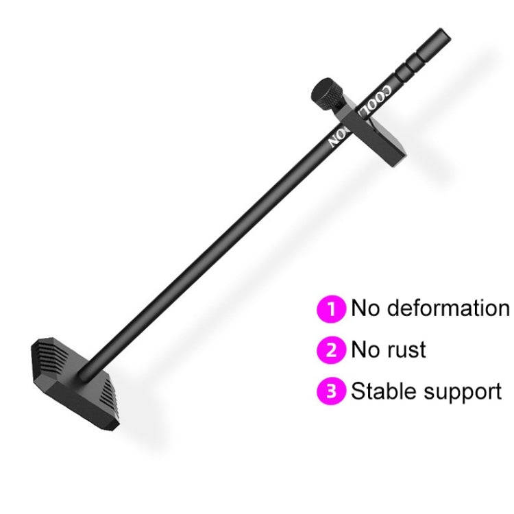 Aluminum Alloy Vertical Graphics Card Protection Support Bracket(Silver)