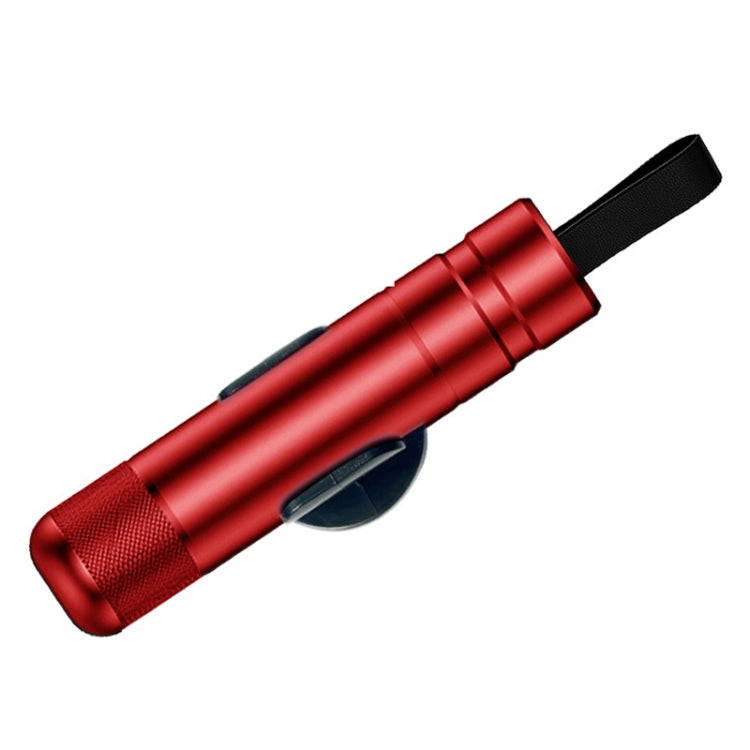 Vehicle Safety Hammer Multifunctional Underwater Emergency Window Breaker(Red)