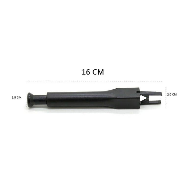 Keycap Puller ABS Plastic Keycap Remover Switch Extractor Tool(Black)
