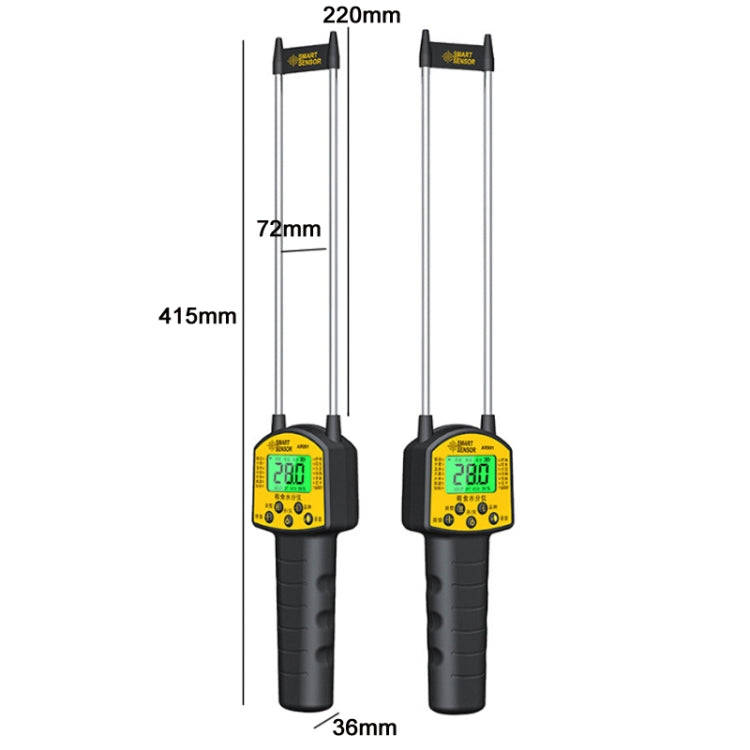 Smart Sensor AR991 Voice Prompt Grain Moisture Content Tester