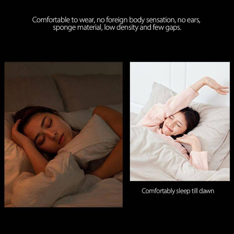 Anti-noise Sleep Earplugs Soundproof Earplugs(Black)