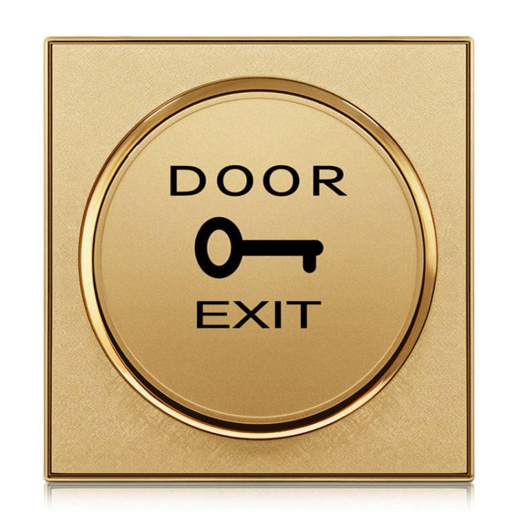 Access Control Switch Metal Touch Infrared Switch E5 Golden Switch