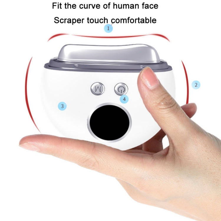 Home Electric Facial Introduction Beauty Instrument Massage Scraping Instrument(Pink)