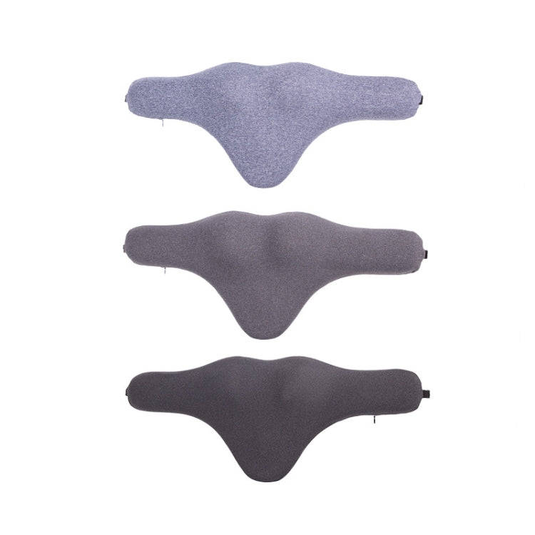 Slow Rebound Memory Foam Lumbar Pillow Neck Pillow Car Headrest(Grey)