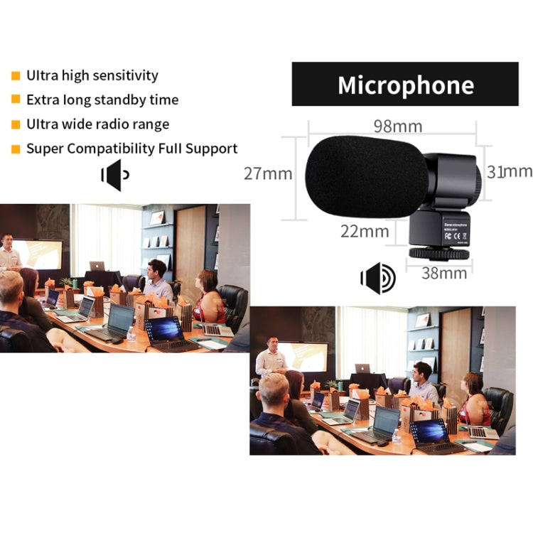 5600PX Zoomable 4K Digital Video Camera With Hood + Microphone + Wide-angle Lens
