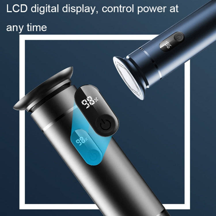 S-608 Smart Digital Display USB Charging Foot Grinder Exfoliating Electric Pedicure(Black)