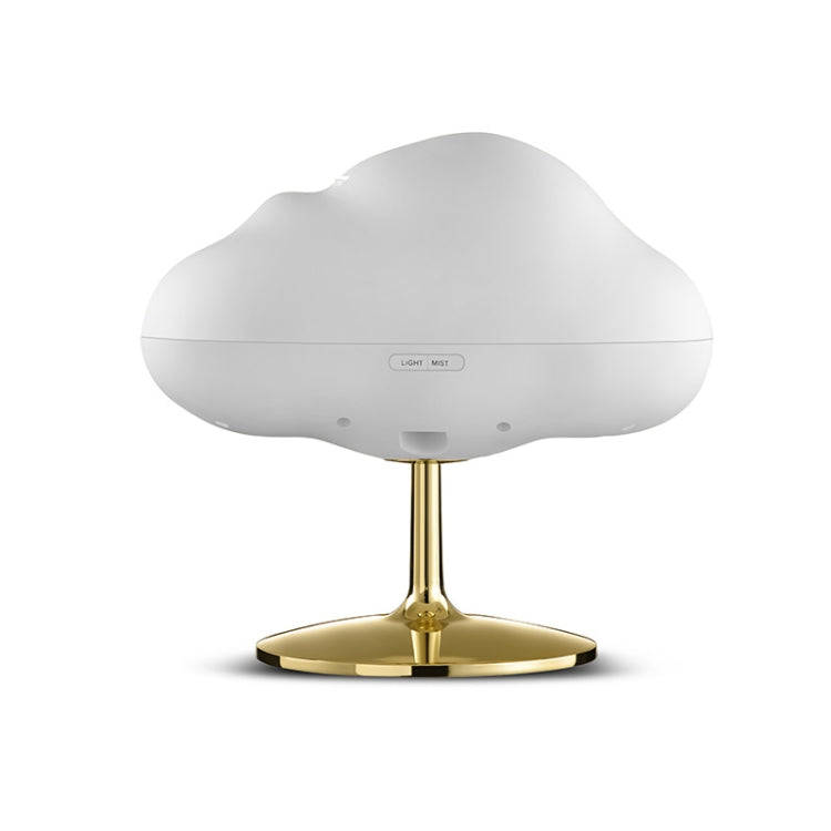 270ml Cloud Aroma Diffuser Humidifier  USB Table Lamp(Silver Bottom)