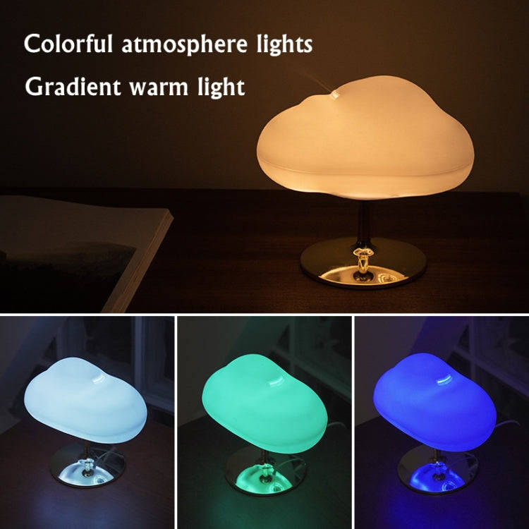 270ml Cloud Aroma Diffuser Humidifier  USB Table Lamp(Silver Bottom)