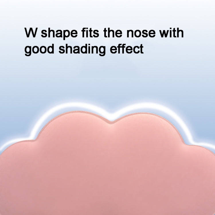 3D Cloud Eye Mask Ice Silk Slow Rebound Memory Foam Sleep Comfort Eye Mask(Blue)