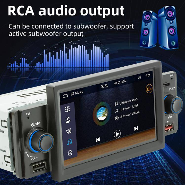 5 inch Bluetooth AUX Mobile Phone Interconnection USB Interface Car MP5(151W)