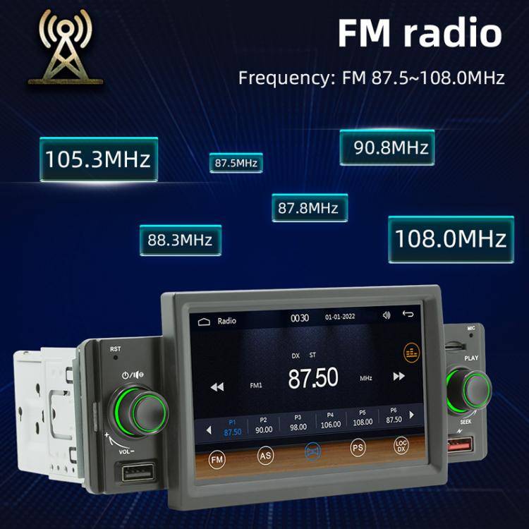 5 inch Bluetooth AUX Mobile Phone Interconnection USB Interface Car MP5(151W)