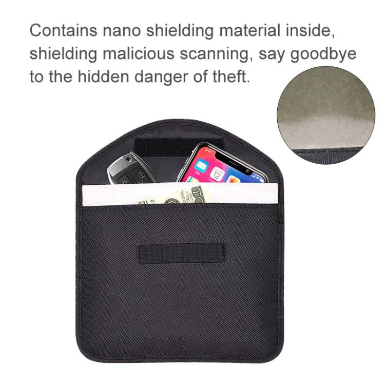 Cell Phone Tablet Signal Shielding Bag RFID Anti-Radiation Case 23.5 x 18cm