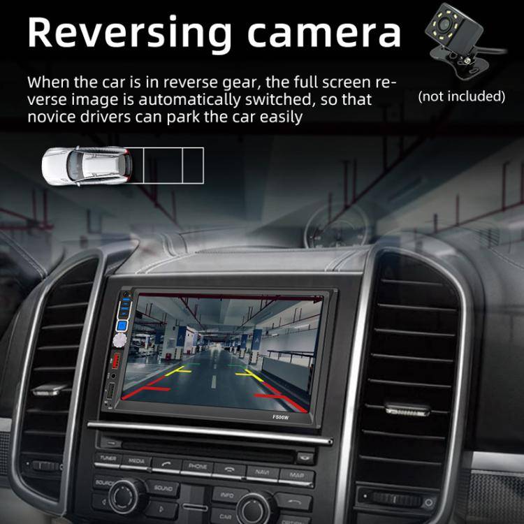 7 Inch Wireless CarPlay Mobile Phone Interconnection Car MP5(FS06W)