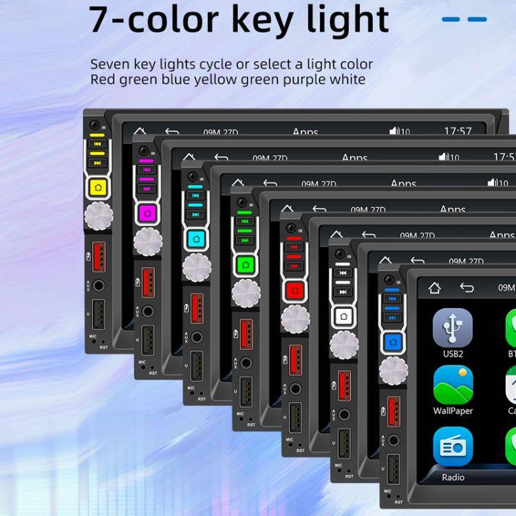 7 Inch Wireless CarPlay Mobile Phone Interconnection Car MP5(FS06W)