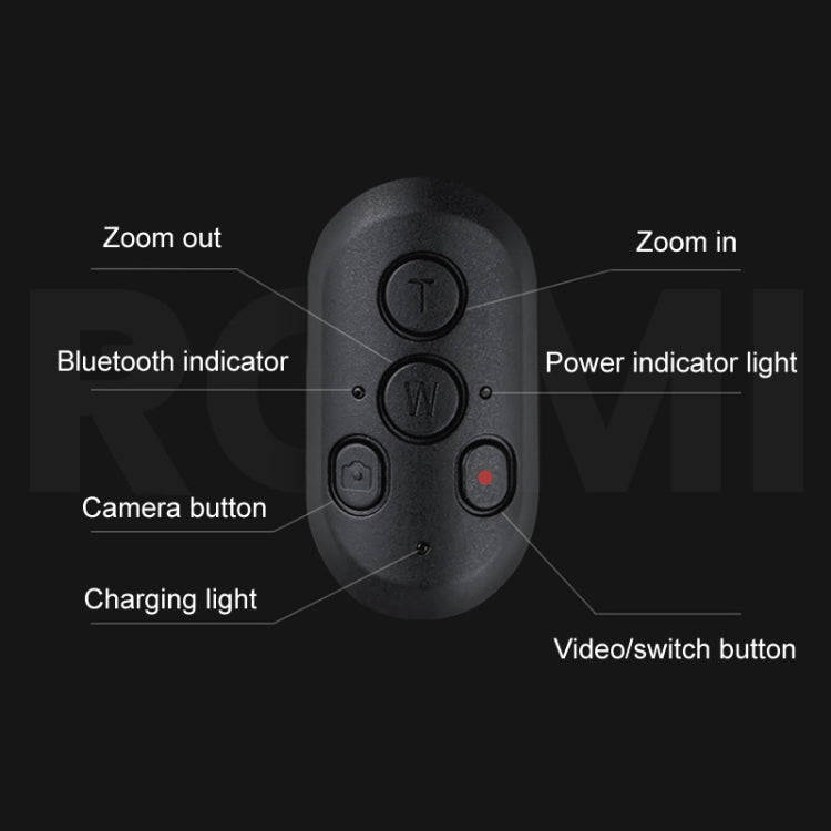 PGYTECH Camera Mobile Phone Desktop Pan Tilt Handheld Tripod, Specification: Remote control M1