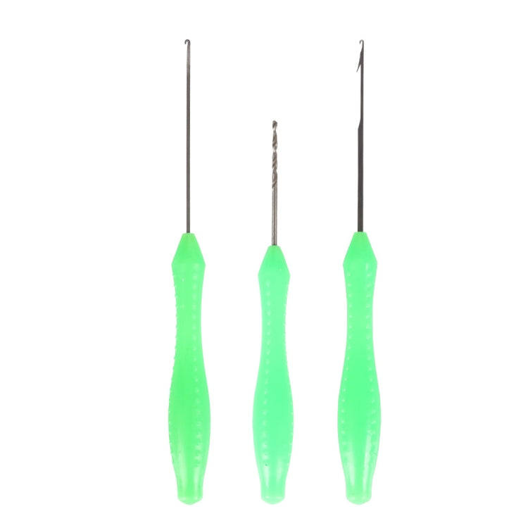 3 PCS / Set Carp Fishing Hook Needle Fishing Bead Bait Hook Needle