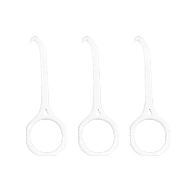 YOUTU 3pcs Invisible Braces Extractor Picking Hooks And Removing(White)