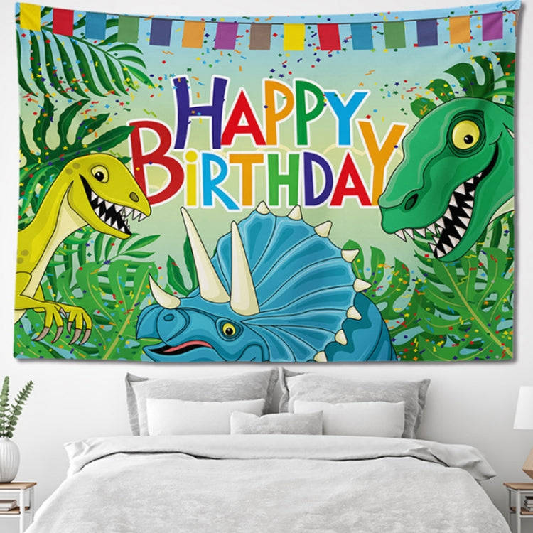 Happy Birthday Photo Backdrop Party Decoration Tapestry, Size: 200x150cm(GT56-1)