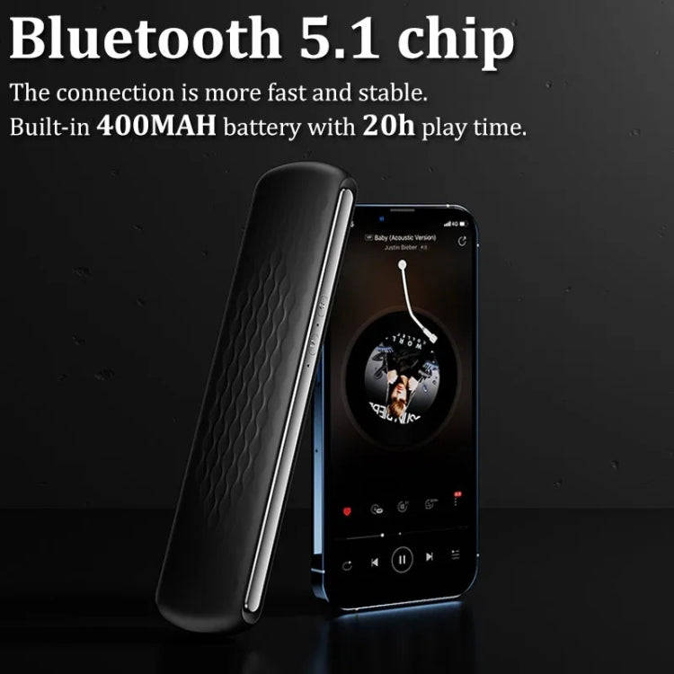 Soundproof Painless Bone Conduction Sleep Speaker Portable White Noise Sleeping Aid(White)