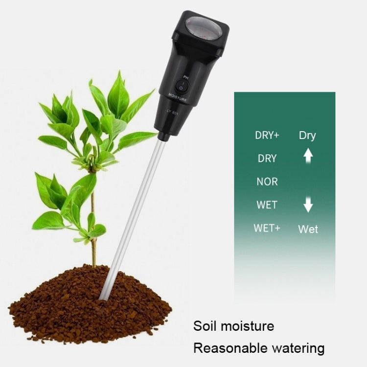 LY601 Soil Detector Greenhouse Planting Soil PH Hygrometer