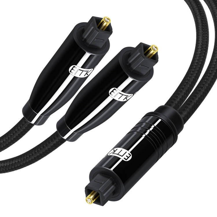 EMK 1 to 2 Audio Optical Digital Cable(1.5m+1m)