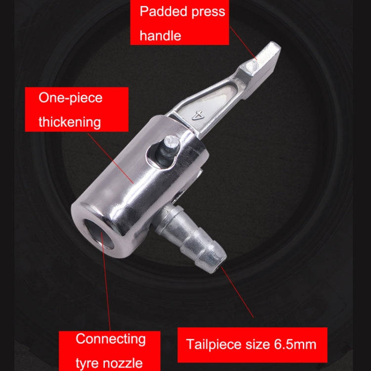 2pcs Vehicle Inflatable Pump Tube Joint Tire Mouth Gas Mouth Tube Fast Connector Inflatable PumpT...