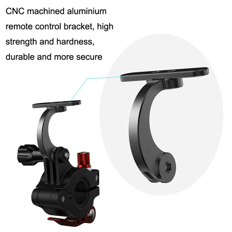 For DJI Mini 3 Pro / RC1 Sunnylife MM3-ZJ400 Remote Control Shooting Camera Bicycle Clip(Black)