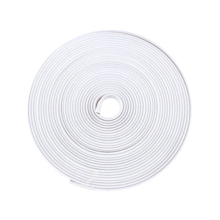 8m/roll Car Wheel General Sticker Modified Protection Sticker Anti-collision Strip(White)