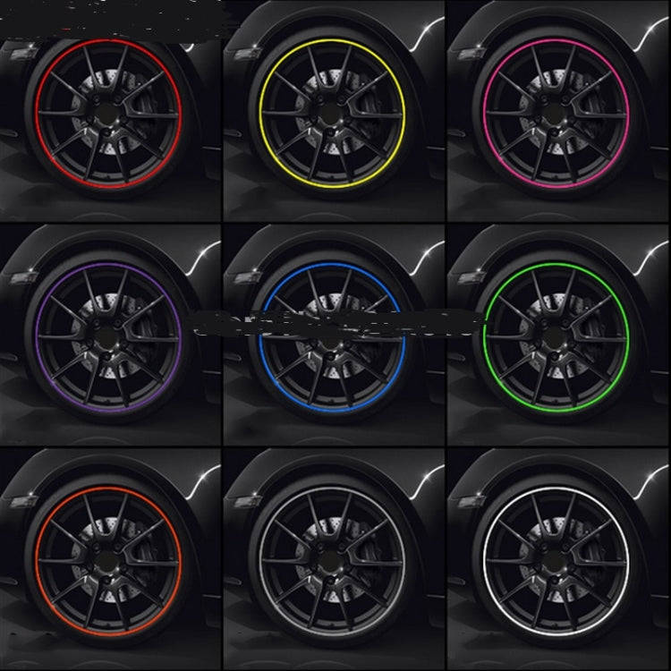 8m/roll Car Wheel General Sticker Modified Protection Sticker Anti-collision Strip(Gray)