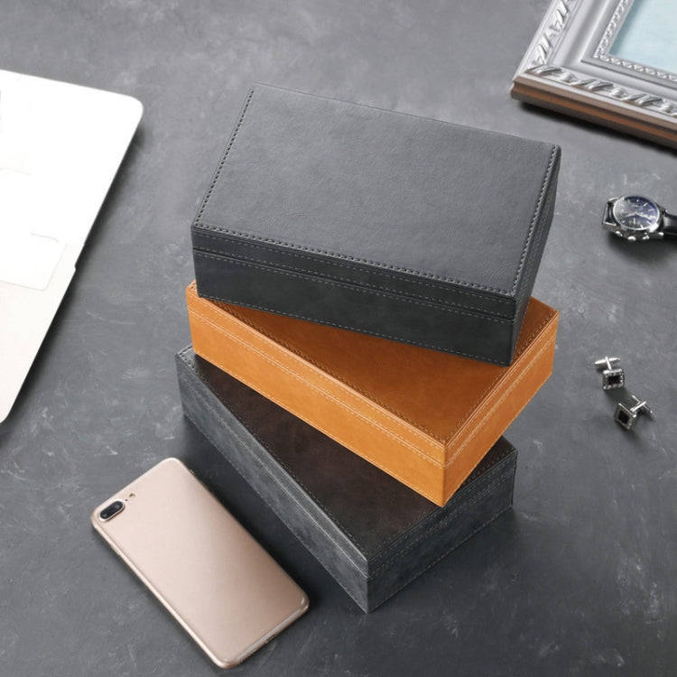 Crazy Horse Pattern Mobile Phone Radiation Protection RFID Signal Shielding Box(Light Gray)