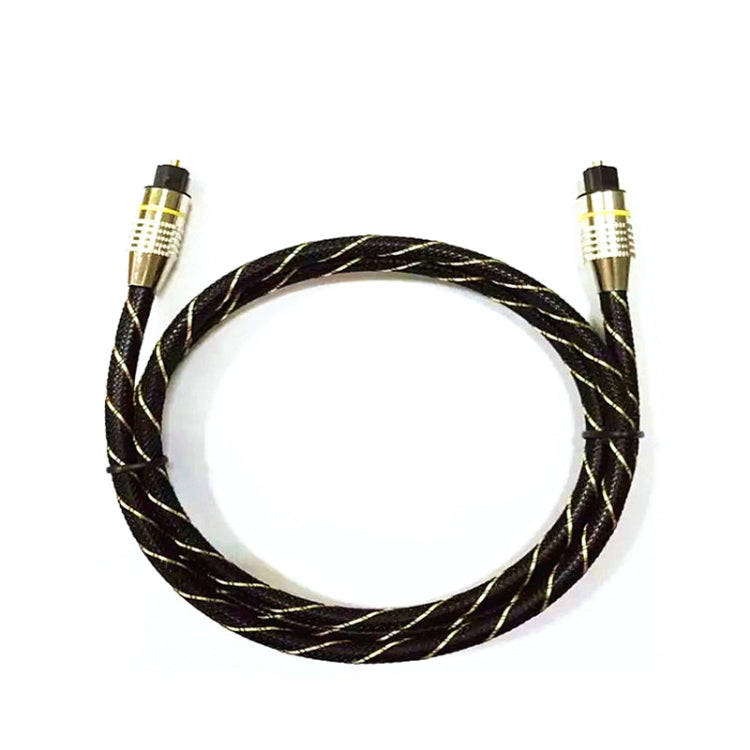EMK HB/A6.0 SPDIF Interface Digital High-Definition Audio Optical Fiber Cable, Length: 10m(Black ...
