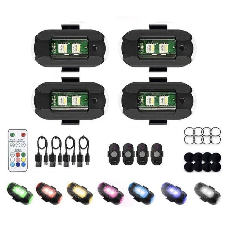 Vibration Remote Control Induction Motorcycle Wireless Strong Magnetic Warning Flash Light, Speci...