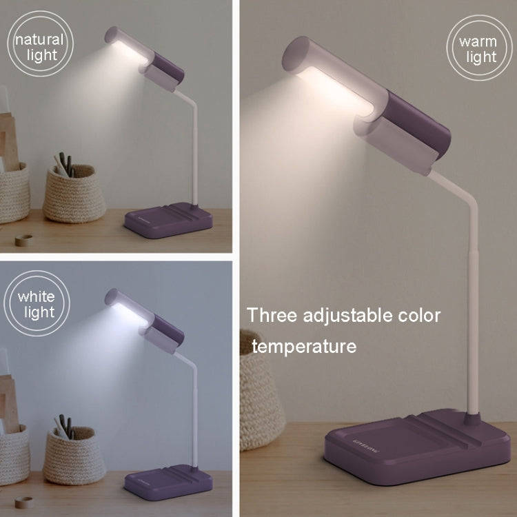 GIVELONG USB Charging Desktop Light Magnetic Base Removable Simple Eye Protection Portable Lamp(P...